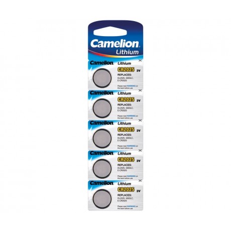 CR2025 Pila Litio botón de Camelion (10 unidades)