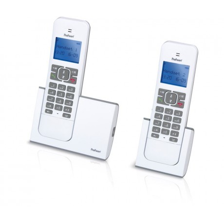 PDX-8420 Teléfono DUO inalámbrico DECT-GAP Manos Libres de Profoon