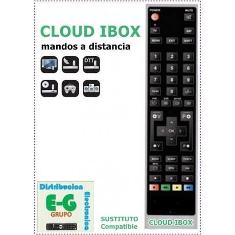 CLOUD-IBOX Mando a Distancia sustituto del original