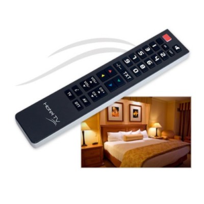 HOTEL TV Superior Mando SIMPLIFICADO para televisión programable por PC (6 unidades) + USB IR Programador