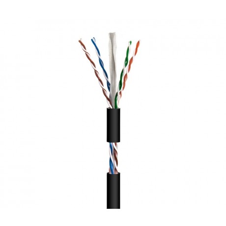 Cable para Datos UTP Cat.6e exterior rígido 305m, Carrete interno - WIR9073