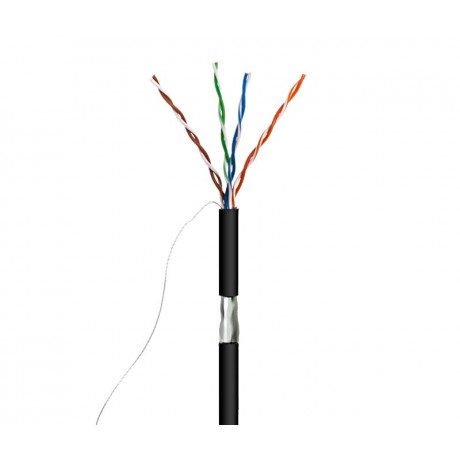Cable para Datos FTP Cat.5e exterior rígido 100m, Bobina - WIR9046