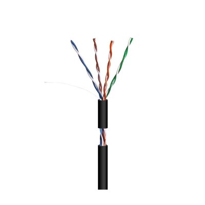 Cable para Datos UTP Cat.5e AWG24 exterior rígido 305m, Bobina en caja - WIR9070