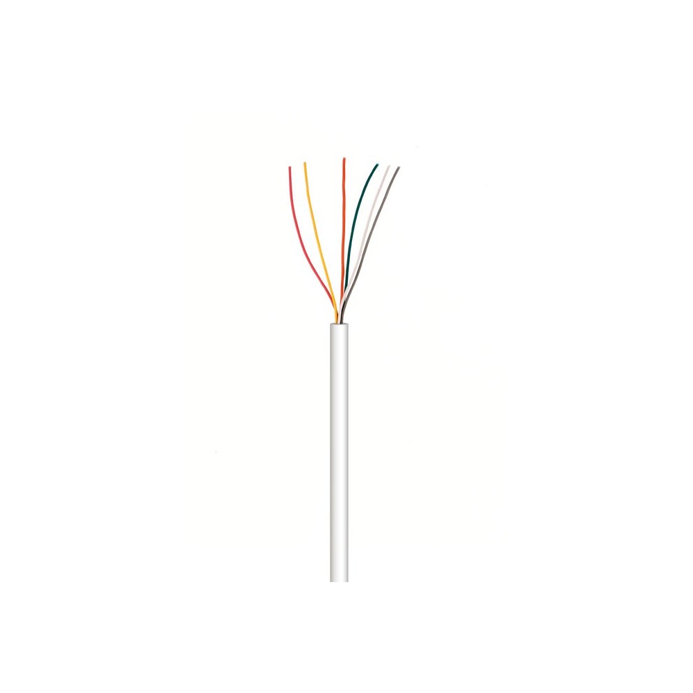 Rollo de Cable para alarma y portero con CPR - WIR9086 Rollo de Cable para alarma y portero con CPR - WIR9086