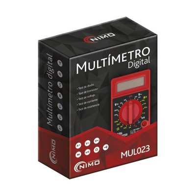 DT-832.5 Multímetro digital 3 1/2 dígitos CAT.II 600V