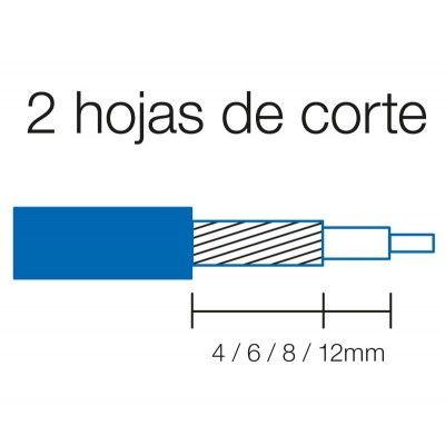 Pelacables universal de cables UTP/STP, teléfono y coaxial de Proskit - CP-505