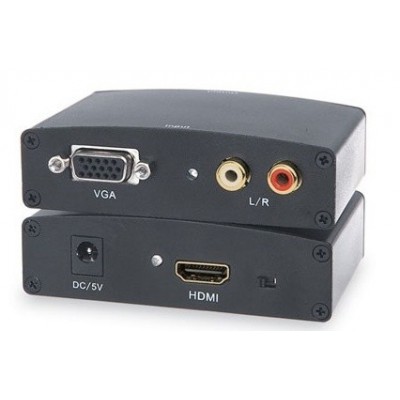 HG0032 Conversor VGA a HDMI + Audio 1080p, HDCP1.2