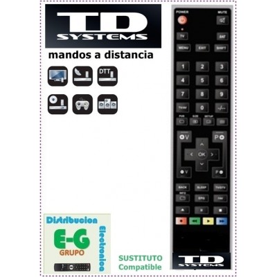 TD SYSTEMS Mando a Distancia sustituto del original