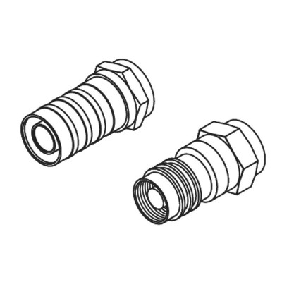 Crimpadora por compresión para coaxiales RG59, RG6 y RG11 de Proskit - HRV6170