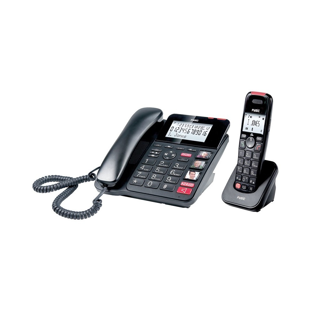 FYSIC FX-8010 Teléfono inalámbrico manos libres, accesorio para FX-8025
