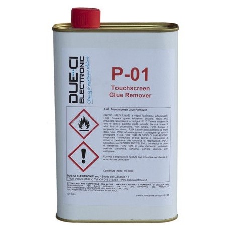 P-01 Eliminador de pegamento de pantalla táctil de 1 Litro DUE-CI