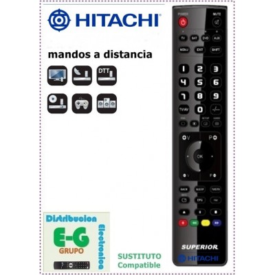 HITACHI Mando a Distancia sustituto del original