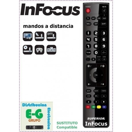 INFOCUS Mando a Distancia sustituto del original