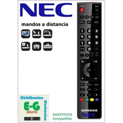 NEC Mando a Distancia sustituto del original