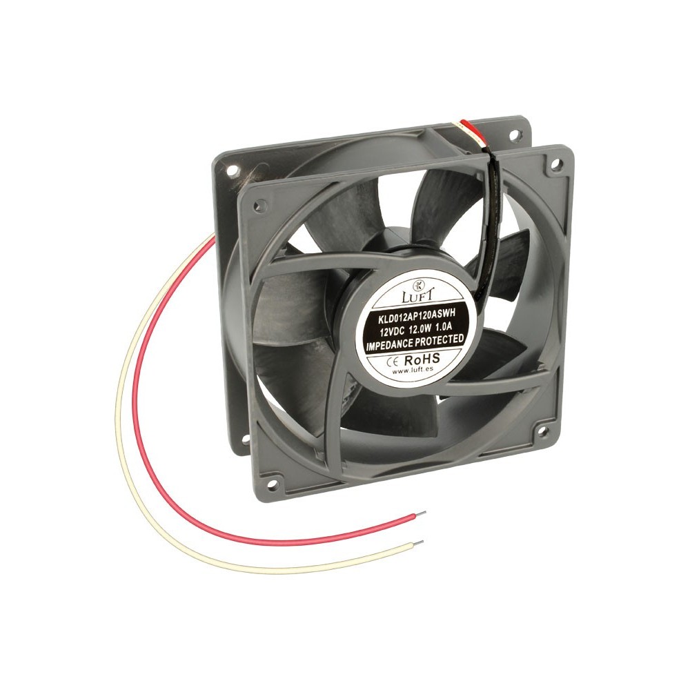 Ventilador con cojinete de fricción KLD012AP120ASWH Ventilador con cojinete de fricción KLD012AP120ASWH