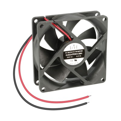 Ventilador con cojinete de fricción KLD024PP080CSWH