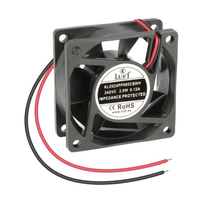 Ventilador con cojinete de fricción KLD024PP060CSWH