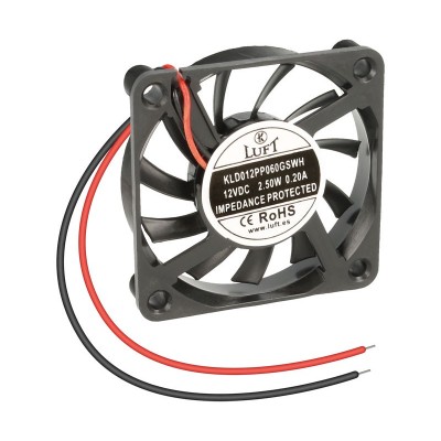 Ventilador con cojinete de fricción KLD012PP060GSWH