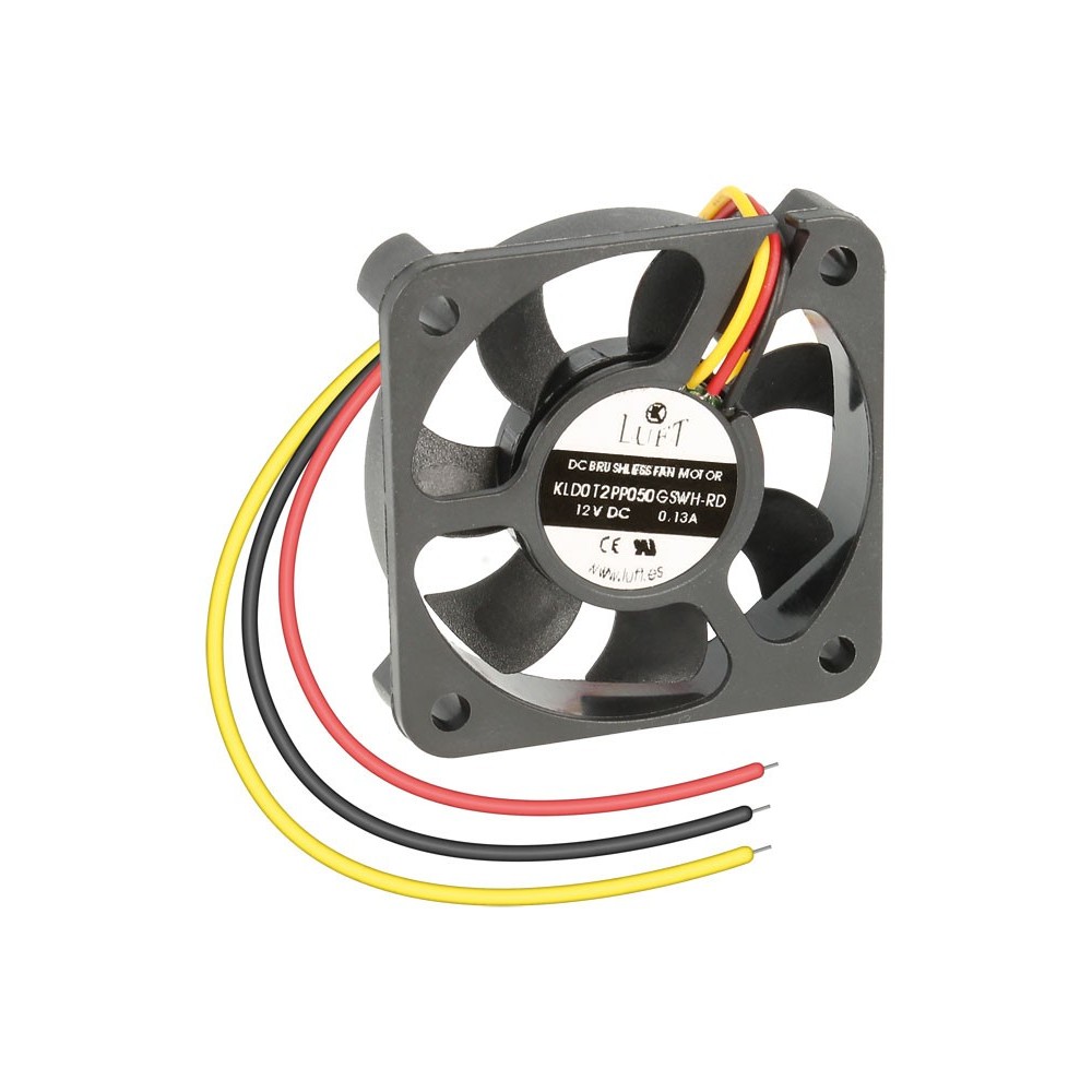 Ventilador con cojinete de fricción KDL012PP050GSWH-RD Ventilador con cojinete de fricción KDL012PP050GSWH-RD
