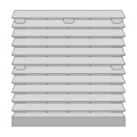 Rejilla para ventiladores de 120x120mm