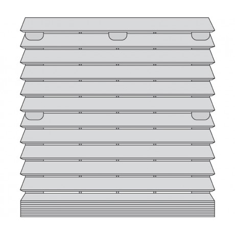 Rejilla para ventiladores de 120x120mm