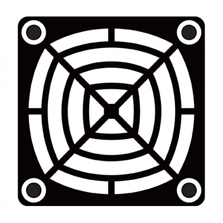 Rejilla para ventiladores de 60x60mm