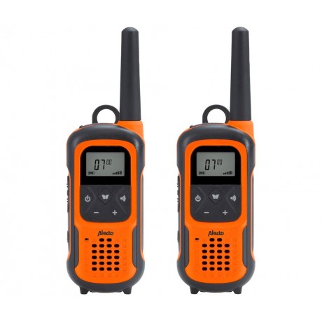FR300 Conjunto de 2 walkie-talkies 16 canales 10 km de Alecto