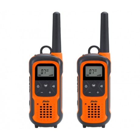 FR300 Conjunto de 2 walkie-talkies 16 canales 10 km de Alecto