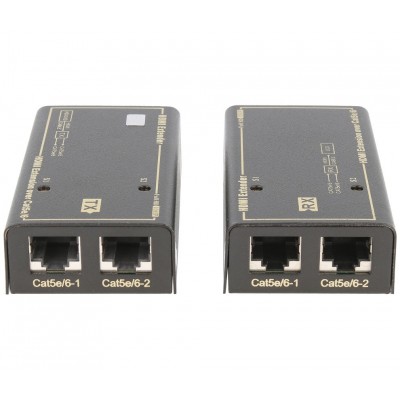 Prolongador activo de HDMI por 2 RJ45 hasta 50m de Nimo - ACTVH223