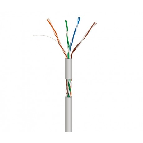 Cable para datos UTP Cat.5e COBRE, rígido interior LSZH, 305m, Carrete interno - WIR9066
