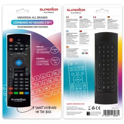 Mando a distancia universal SMART TV con Teclado universal QWERTY