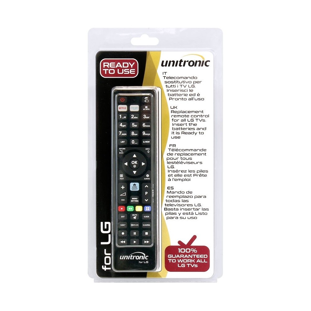 CONTROL REMOTO A DISTANCIA UNIVERSAL LG PARA TV LED