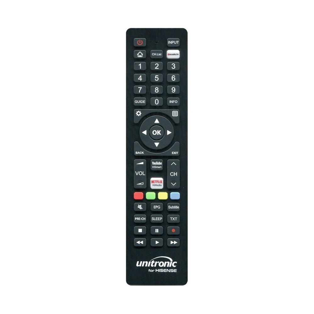  Mando a distancia de TV de repuesto HIS-924 para Hisense Smart  TV : Electrónica