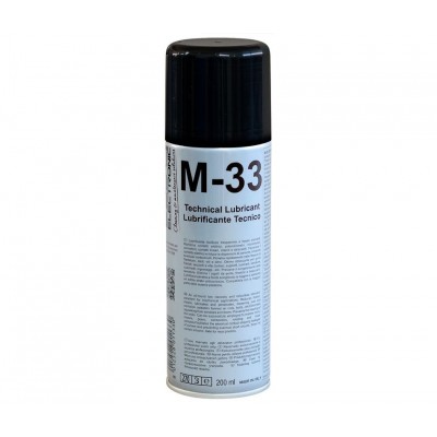 M-33 Aerosol Lubricante incoloro de baja viscosidad 200ML DUE-CI