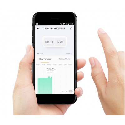 Sensor de temperatura inalámbrico Zigbee de Alecto SAMRT-TEMP10