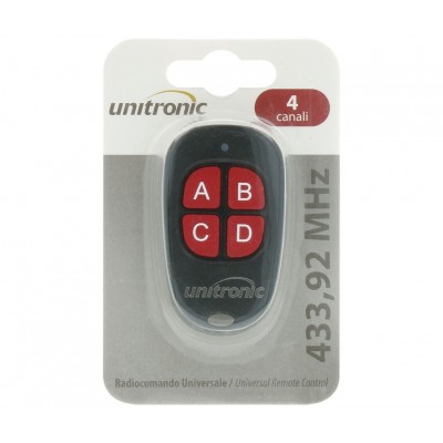 JL2157/UNI Mando de garaje copion 433MHz 4 canales de UNITRONIC