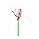 Rollo de Cable tipo BUS/KNX blindado LSZH, Cobre 4 hilos 100M - WIR9171