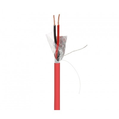 Rollo de Cable blindado alarma e incendios LSZH, Cobre 100M - WIR9150