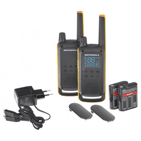 MOTOROLA MOTO-T82EXT Walkie-talkies de 16 canales 10Kms