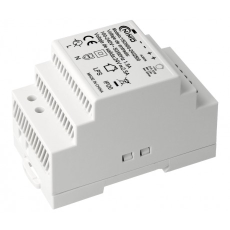 Fuente de alimentación conmutada carril DIN 24V/60W/2.5A - YSD60S-2402500