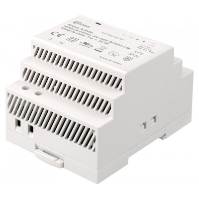 Fuente de alimentación conmutada carril DIN 12V/85.2W/7.1A - ALM456