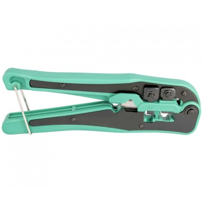 Crimpadora para conectores modulares RJ11, RJ22, RJ45 de Proskit - CP-373