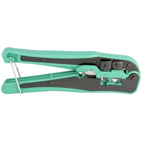Crimpadora para conectores modulares RJ11, RJ22, RJ45 de Proskit - CP-373
