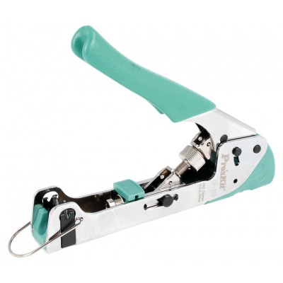 CP-313 crimpadora por compresión para coaxiales RG58,...