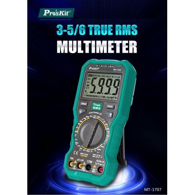 MT-1707 Multímetro digital multi rango TRUE-RMS de Proskit
