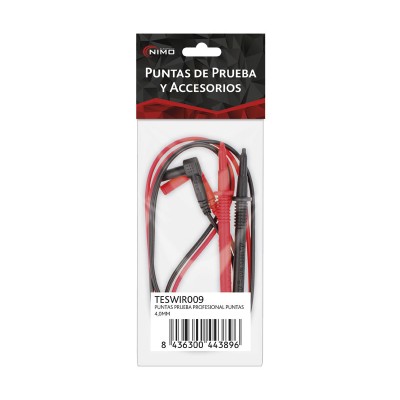 Puntas de prueba profesionales puntas 4,0mm de Nimo
