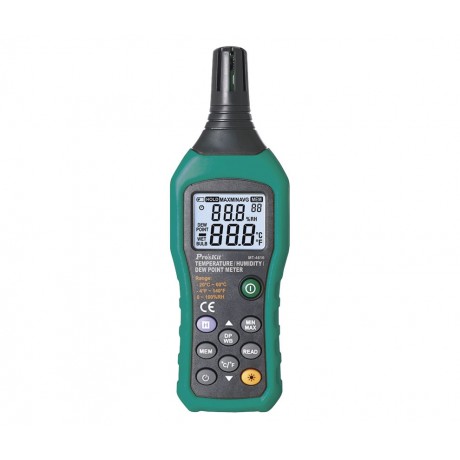 MT-4616 Medidor de temperatura, humedad relativa y punto de rocío de Proskit