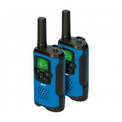 ALECTO Conjunto de 2 walkie-talkies 8 canales 7km FR-115 BW