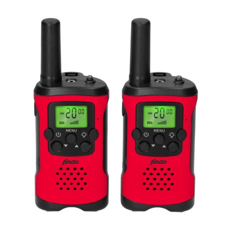 ALECTO Conjunto de 2 walkie-talkies 8 canales 7km FR-115RD