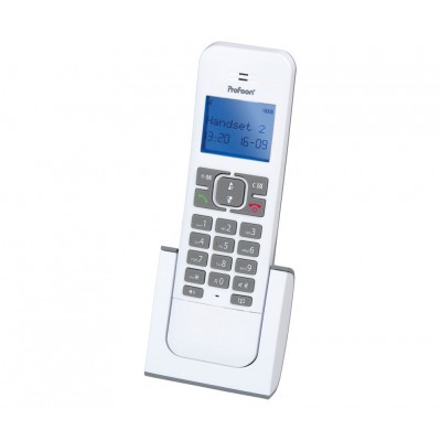 PROFOON PDX-8420TE Teléfono DUO inalámbrico DECT-GAP Manos Libres